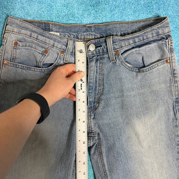 Levi’s 541 Men’s Jeans – Size 31x30 (Fits 32x27) Blue Straight Fit Stretch Denim - Picture 5 of 16